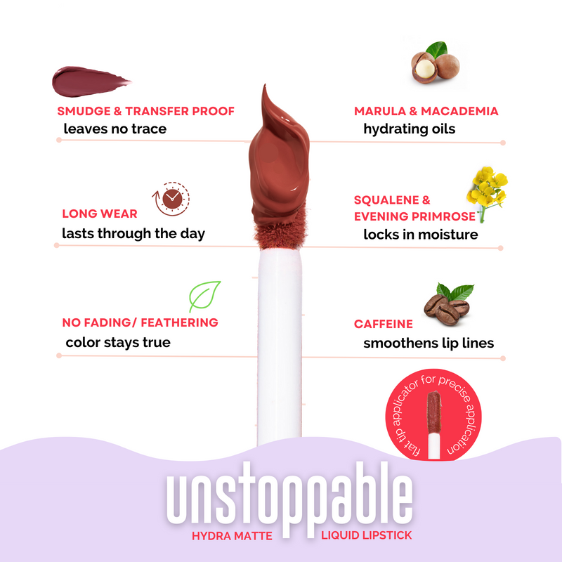 UNSTOPPABLE Hydra Matte Liquid Lipstick