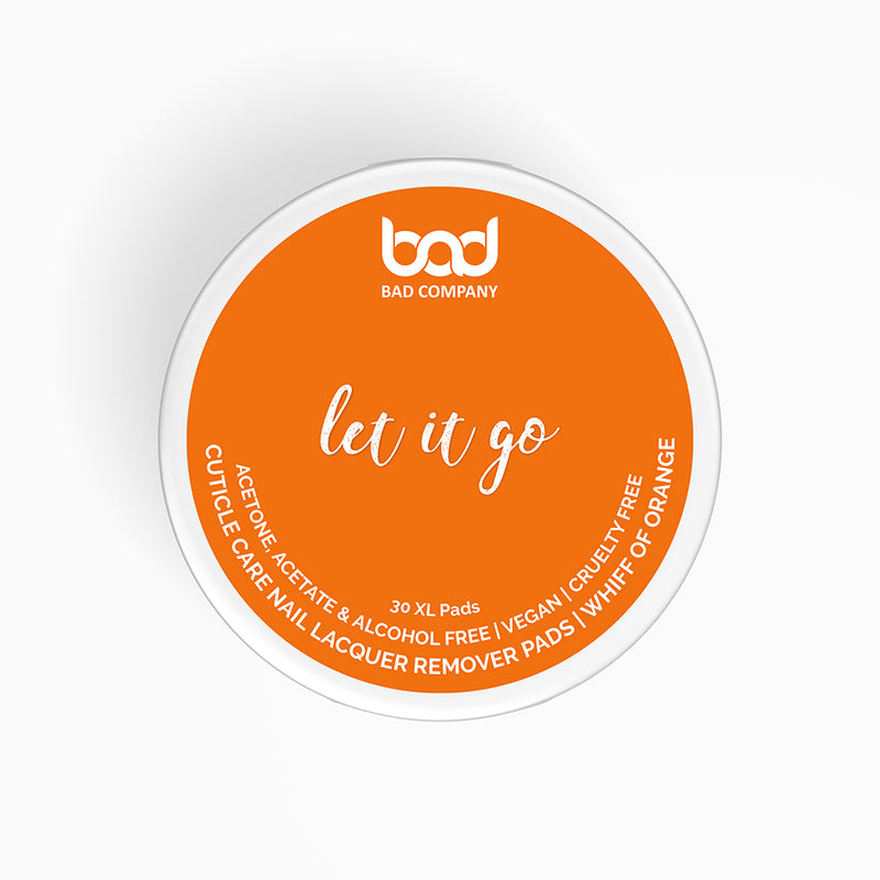Let It Go Cuticle Care Nail Lacquer Remover Pads